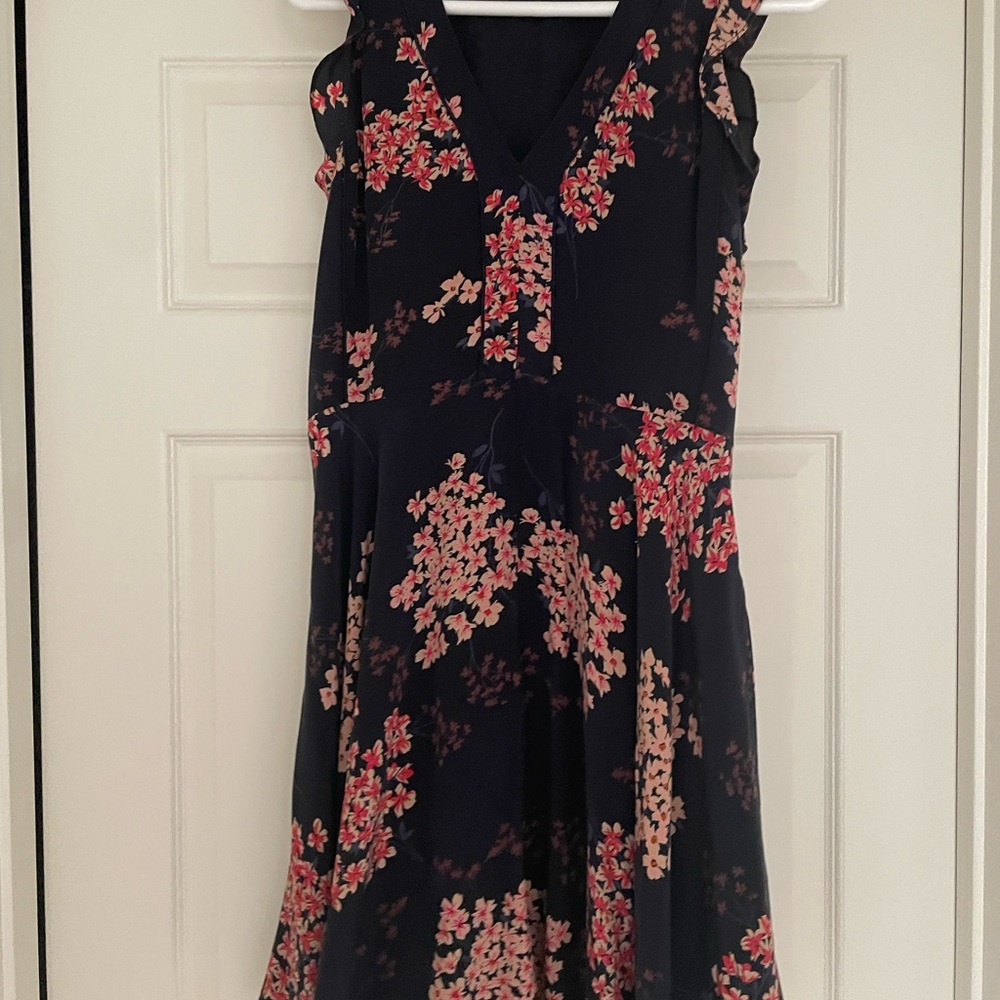 Rebecca Taylor floral silk dress